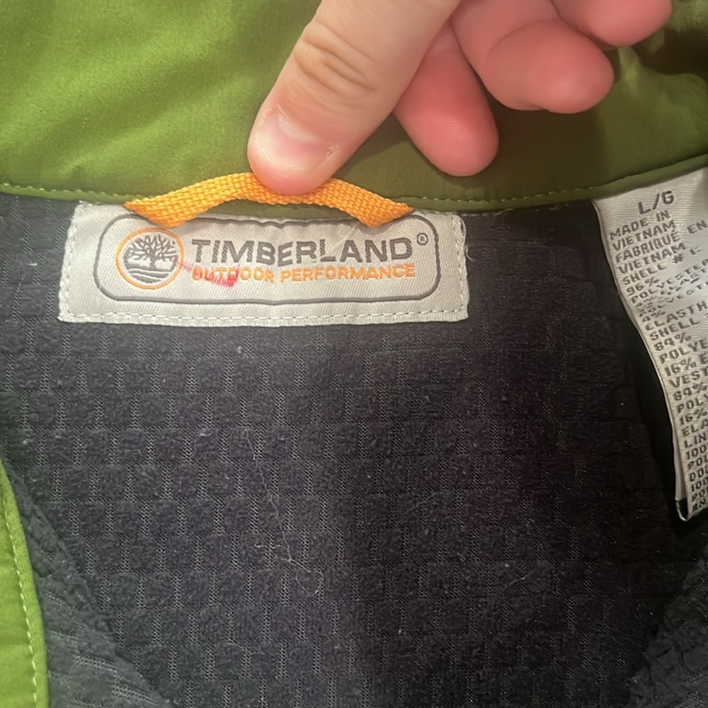 Timberland soft shell Performance full zip jacket mens large - Picture 7 of 14